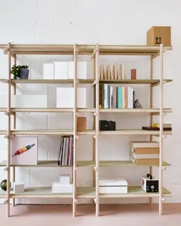 Modular plywood shelving similar product reference 1